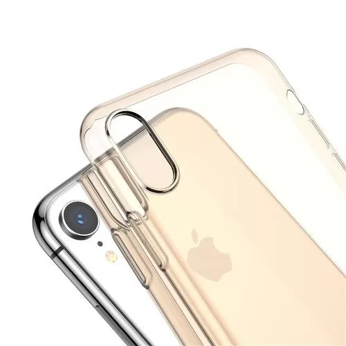 Чехол Baseus Simplicity (dust-free) для iPhone XR Transparent Gold - фото 6 - id-p226739748