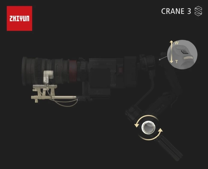 Стабилизатор Zhiyun Crane 3S (Уцененный кат.Б) - фото 6 - id-p226738777