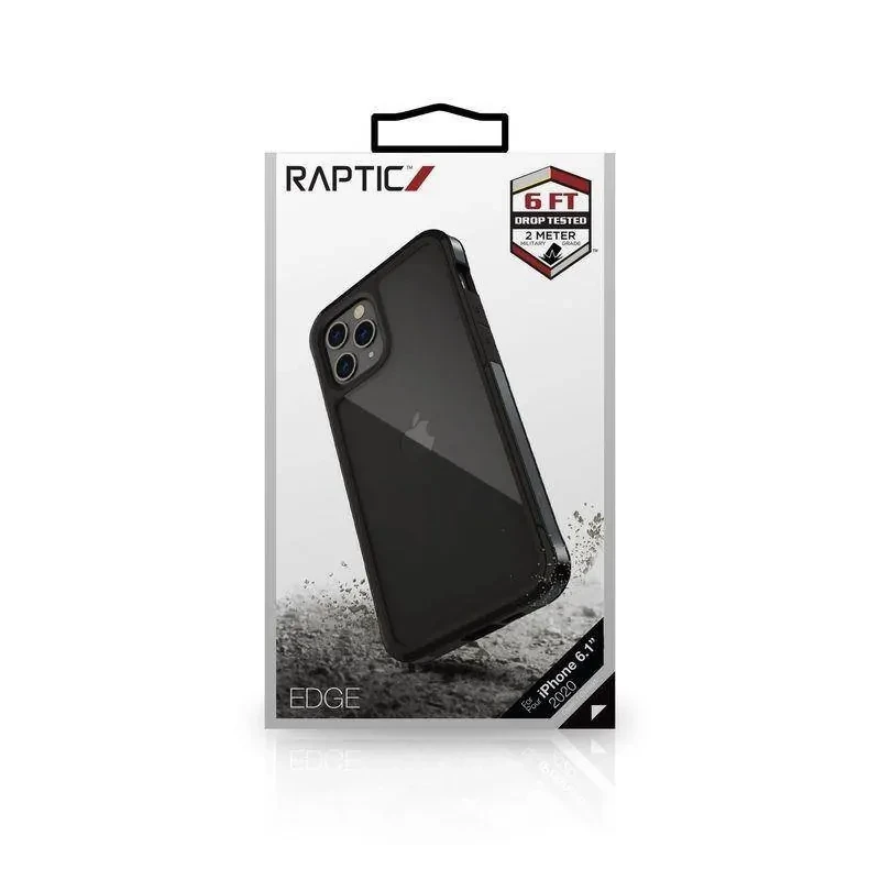 Чехол Raptic Edge для iPhone 12/12 Pro Чёрный - фото 6 - id-p226739768