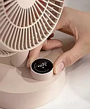 Настольный вентилятор Sothing Desktop Shaking Head Fan S1 Розовый, фото 5