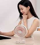 Настольный вентилятор Sothing Desktop Shaking Head Fan S1 Розовый, фото 6