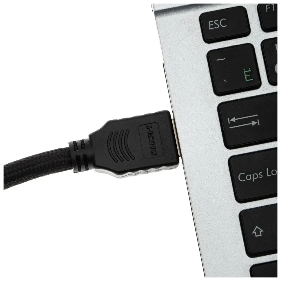 Кабель Cactus HDMI 2.0 m/m 1м Чёрный - фото 3 - id-p226740767