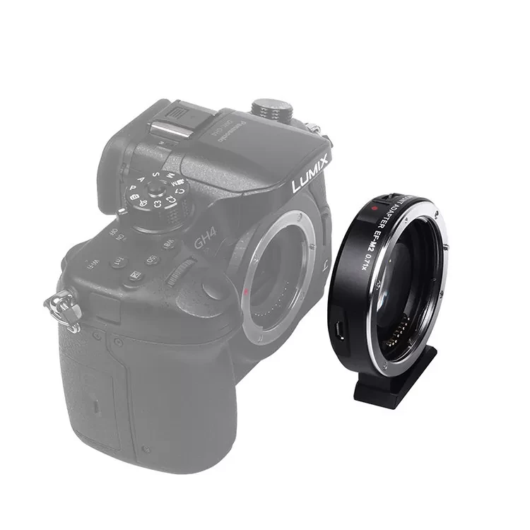 Адаптер Viltrox EF-M2 II (v.2) для объектива Canon EF на байонет Micro 4/3 (Уцененный кат. А) - фото 5 - id-p226738811