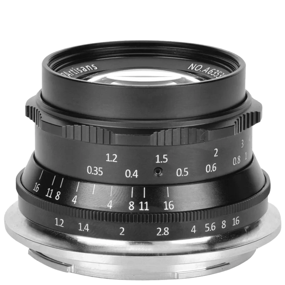 Объектив 7Artisans 35mm F1.2 Nikon Z mount Чёрный - фото 1 - id-p226744768