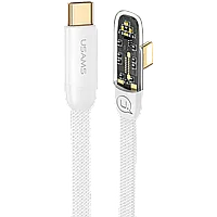 Кабель USAMS US-SJ586 Type-C - Lightning PD 20W 2м Белый