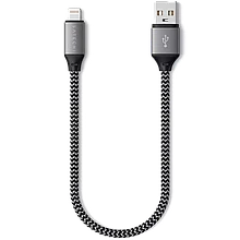 Кабель Satechi USB - Lightning 25см Серый