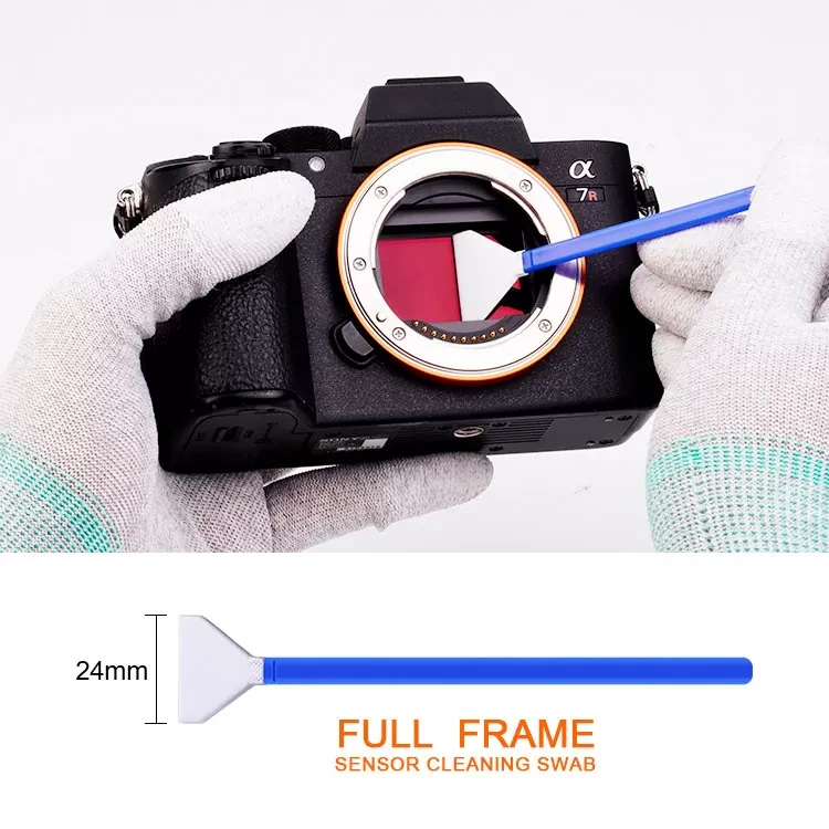 Набор для ухода за матрицей K&F Concept 24mm Full-Frame Sensor Cleaning Swab Kit - фото 6 - id-p226745729