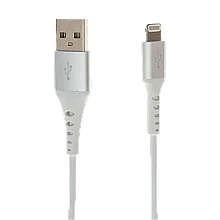 Кабель Cactus USB - Lightning 1м Белый