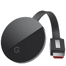 Медиаплеер Google Chromecast Ultra Чёрный