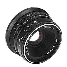 Объектив 7Artisans 25mm F1.8 E-mount Чёрный