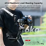 Плечевой ремень с рукояткой SmallRig 4383 Weight-Reducing Sling Handgrip для DJI RS3/RS3Pro/RS2, фото 7