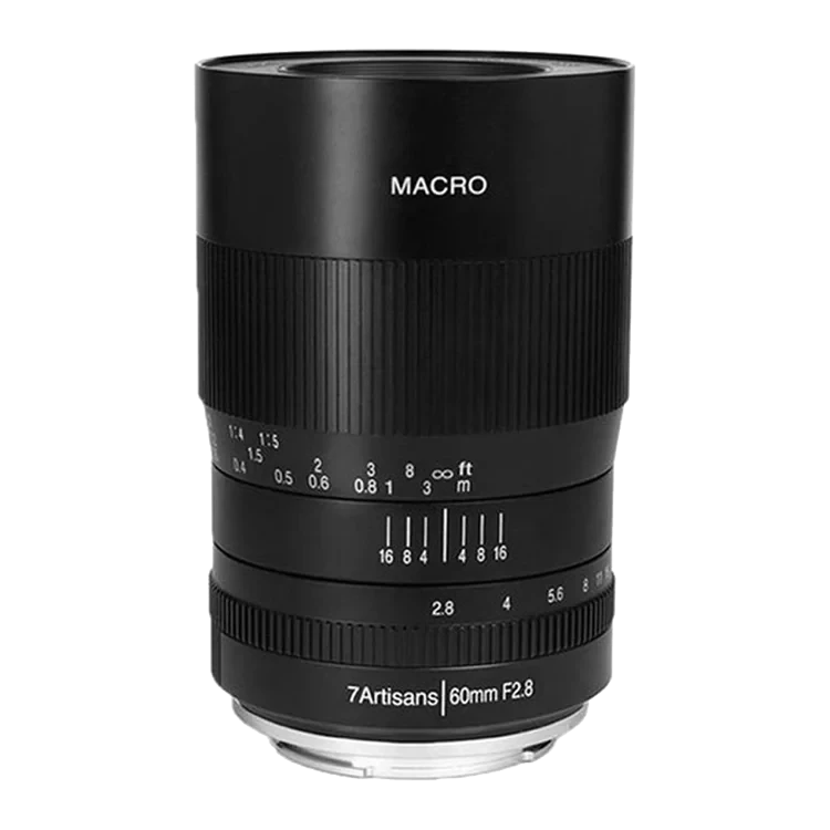 Объектив 7Artisans 60mm F2.8 Macro Micro 4/3 - фото 1 - id-p226744794