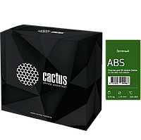 Пластик для 3D принтера Cactus ABS d1.75мм 0.75кг Зелёный