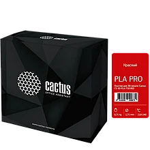 Пластик для 3D принтера Cactus PLA Pro d1.75мм 0.75кг Красный