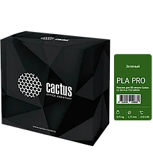 Пластик для 3D принтера Cactus PLA Pro d1.75мм 0.75кг Зелёный