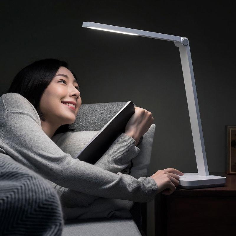 Лампа настольная Xiaomi Mi Table Lamp Lite Белая - фото 7 - id-p226741828