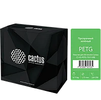 Пластик для 3D принтера Cactus PETG d1.75мм 0.75кг Зелёный