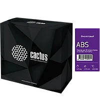 Пластик для 3D принтера Cactus ABS d1.75мм 0.75кг Фиолетовый