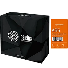 Пластик для 3D принтера Cactus ABS d1.75мм 0.75кг Оранжевый