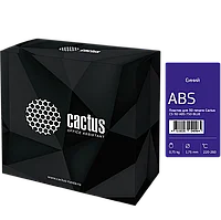 Пластик для 3D принтера Cactus ABS d1.75мм 0.75кг Синий