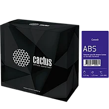 Пластик для 3D принтера Cactus ABS d1.75мм 0.75кг Синий