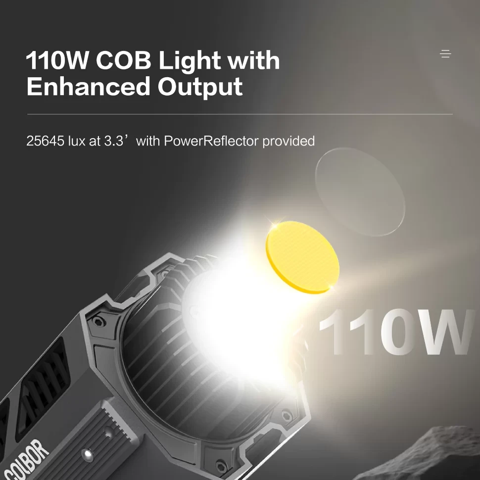 Осветитель Colbor CL100X (2700 - 6500K) - фото 6 - id-p226745781