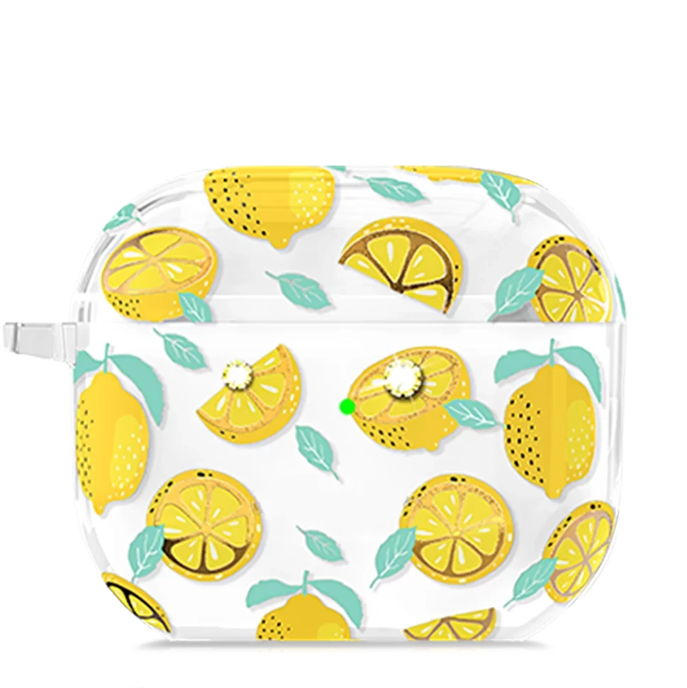 Чехол PQY Fresh для Apple Airpods 3 Lemon