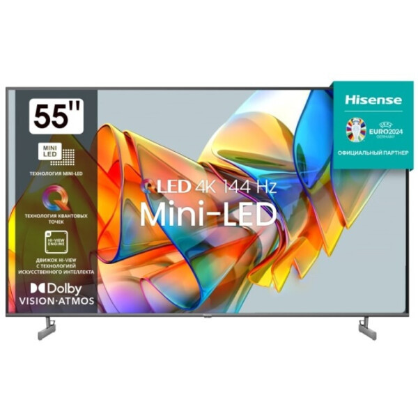 Mini - Led 4K Smart Телевизор Hisense 55U6KQ