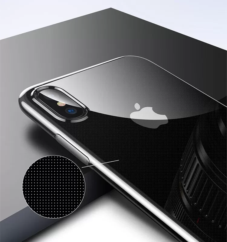 Чехол Baseus Simplicity (dust-free) для iPhone Xs Max Transparent - фото 7 - id-p226739937