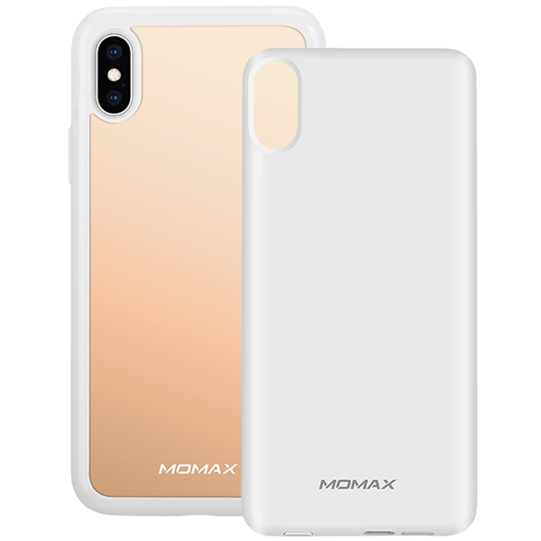 Чехол с аккумулятором Momax: Q.Power Pack 4000mAh для iPhone X/Xs Белый - фото 1 - id-p226739947