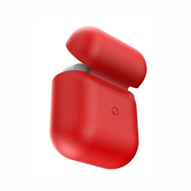 Чехол с беспроводной зарядкой Baseus для Airpods Красный - фото 5 - id-p226738980