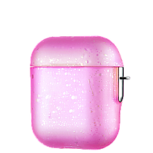 Чехол PQY Nebula для Apple Airpods Розовый