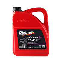Моторное масло Divinol Multimax TOP 15W-40 (полусинтетическое моторное масло 15w40) 5 л.