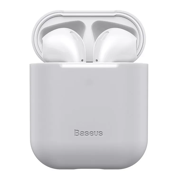 Чехол Baseus Case для Apple Airpods Серый - фото 2 - id-p226739014