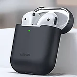 Чехол Baseus Case для Apple Airpods Серый, фото 9