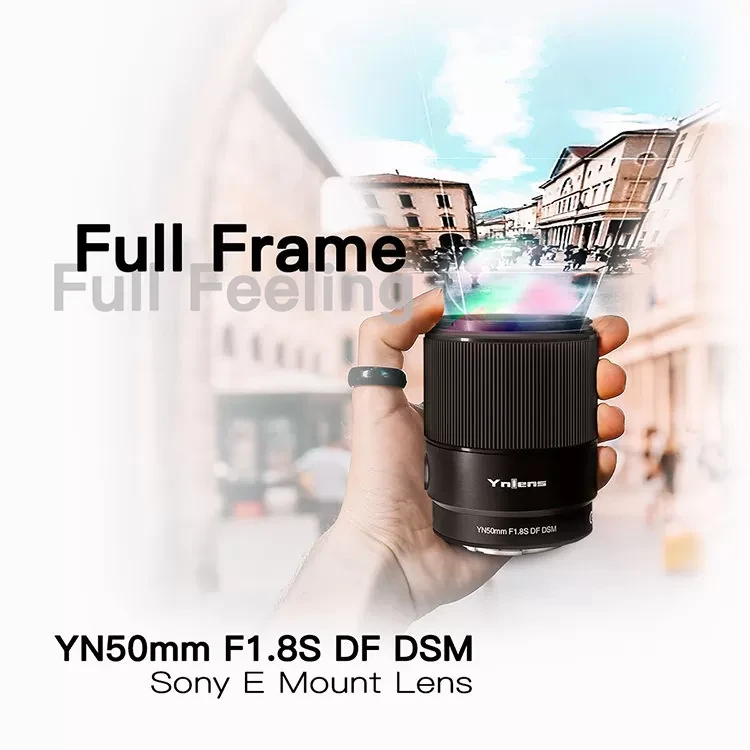 Объектив YongNuo YN50mm F1.8S DF DSM E-mount - фото 5 - id-p226744963
