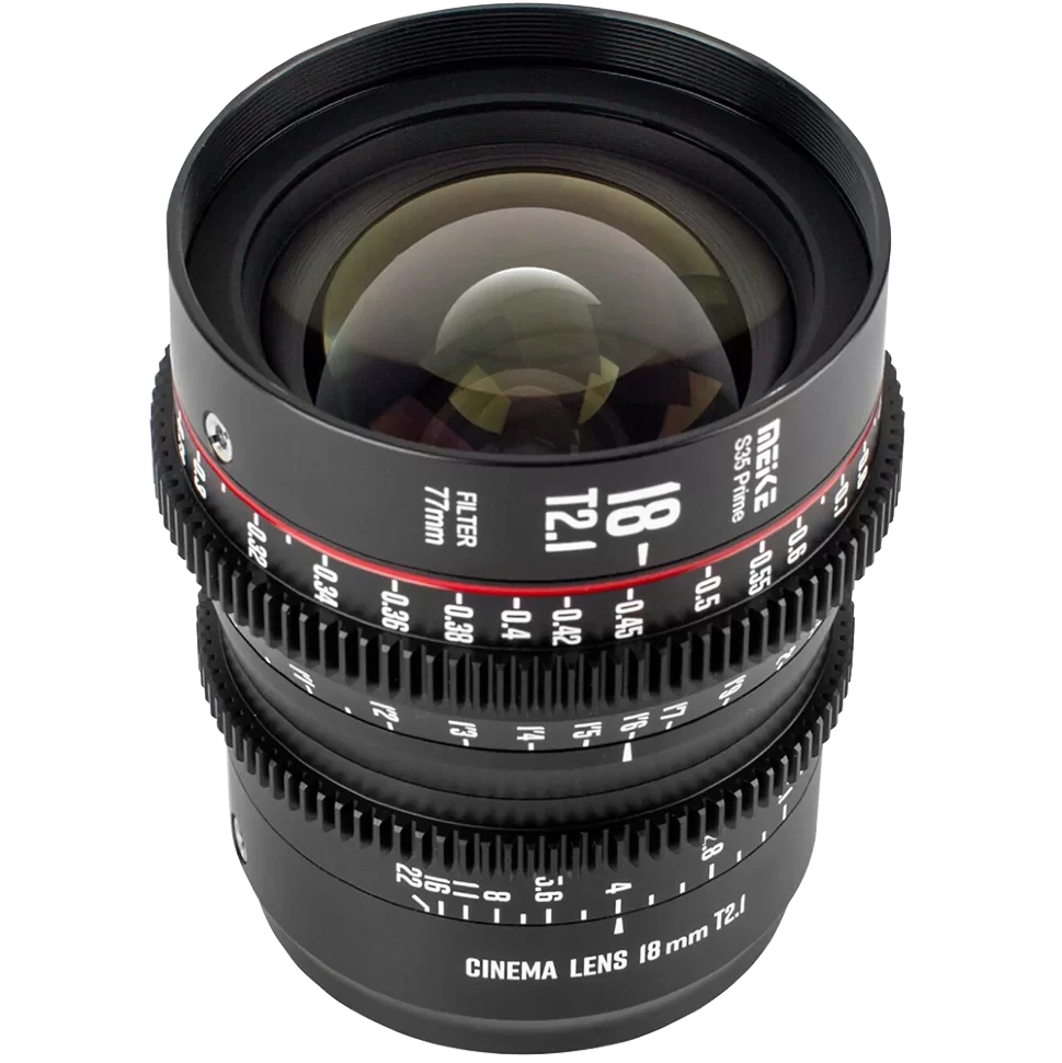 Объектив Meike S35 Prime 18mm T2.1 EF - фото 1 - id-p226744968