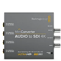 Мини конвертер Blackmagic Mini Converter Audio - SDI 4K