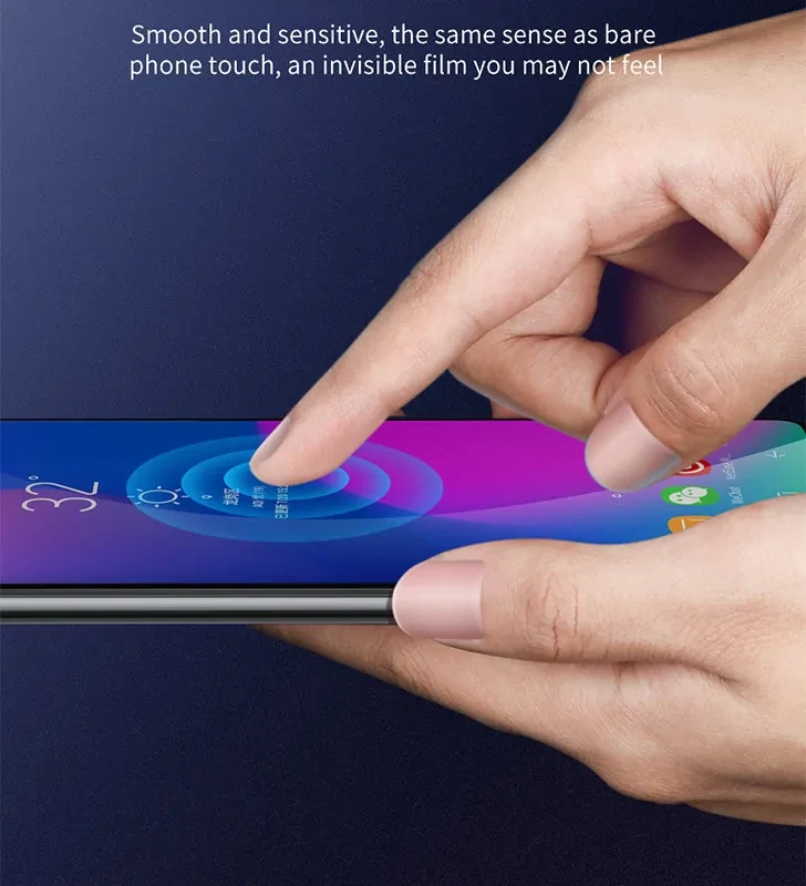 Пленка Baseus soft screen protector 0.15 мм для Samsung Galaxy S10 Plus Чёрная - фото 10 - id-p226740019