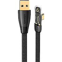Кабель USAMS US-SJ585 USB - Type-C 6A 66W 1.2м Чёрный