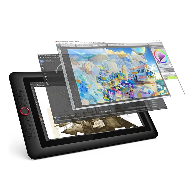 Графический планшет с экраном XPPen Artist 15.6PRO FHD IPS - фото 8 - id-p226742008