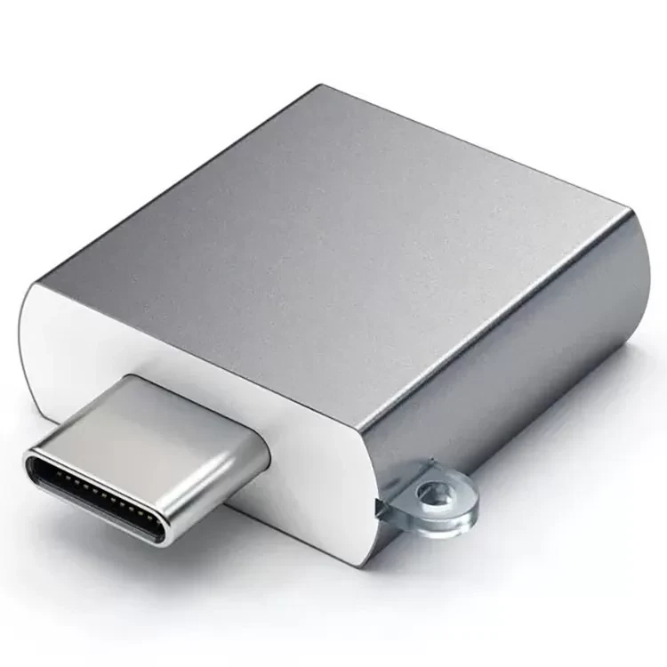 Адаптер Satechi Type-C - USB 3.0 Серый - фото 3 - id-p226741062