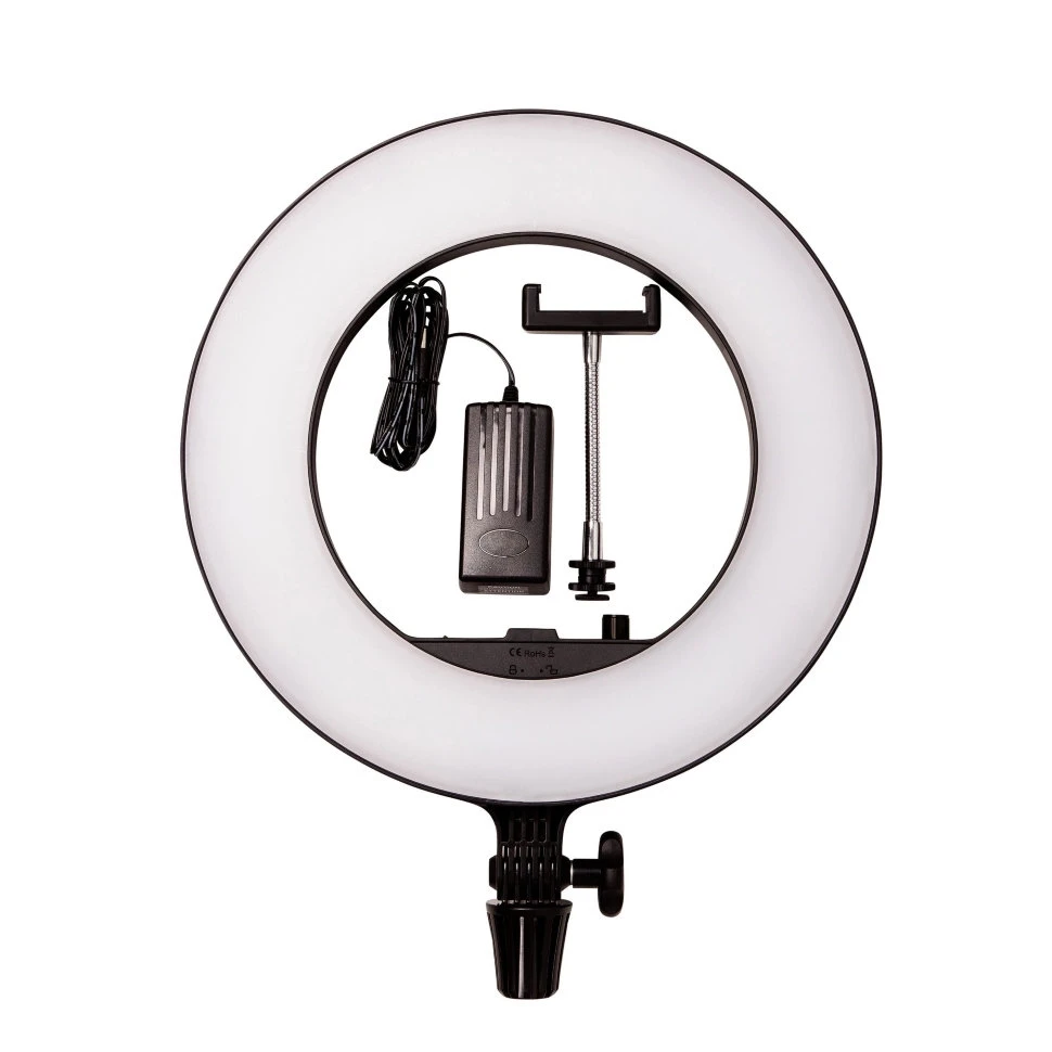 Осветитель кольцевой Godox LR180 LED Чёрный - фото 7 - id-p226745959