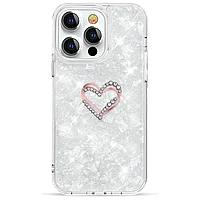 Чехол PQY Shell для iPhone 13 Pro Max Белый