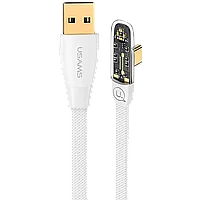 Кабель USAMS US-SJ585 USB - Type-C 6A 66W 1.2м Белый