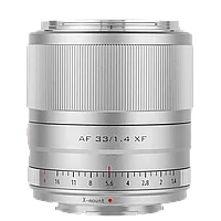 Объектив Viltrox AF 33mm F1.4 X-mount Серебро