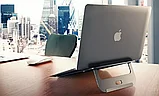 Подставка Satechi Aluminum Portable & Adjustable Laptop Stand для Apple MacBook Серебро, фото 2