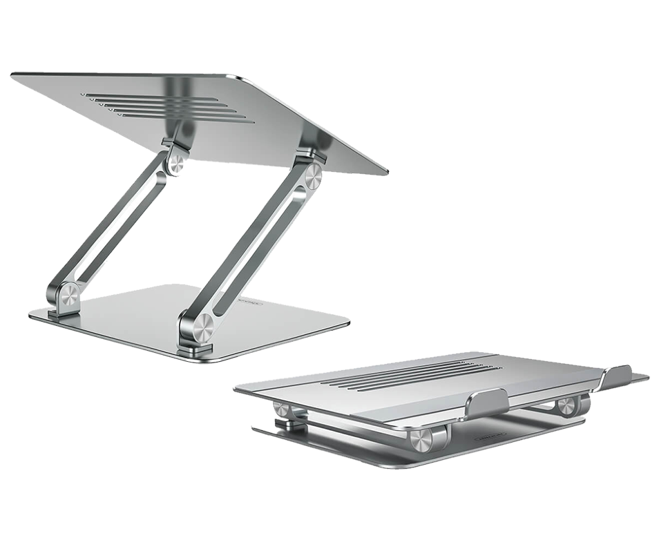 Подставка для ноутбука Nillkin ProDesk Adjustable Laptop Stand Серебро - фото 7 - id-p226740115