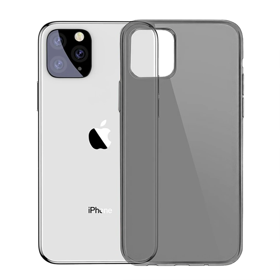 Чехол Baseus Simplicity для iPhone 11 Pro Max Чёрный - фото 3 - id-p226739137