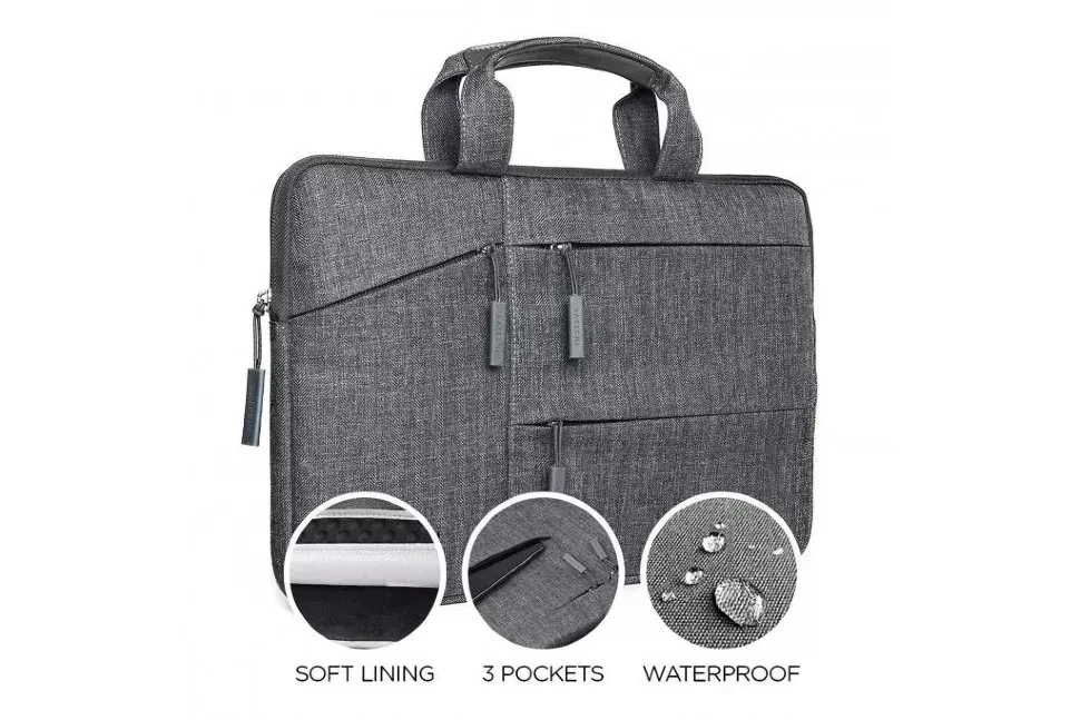 Сумка Satechi Water-Resistant Laptop Carrying Case 15" - фото 7 - id-p226740126